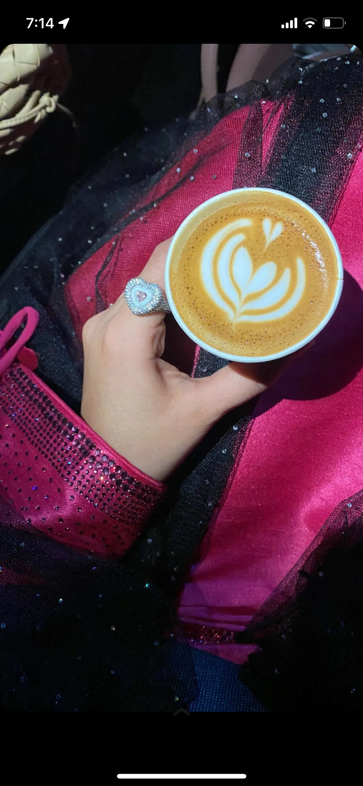 Heart Iced Ring