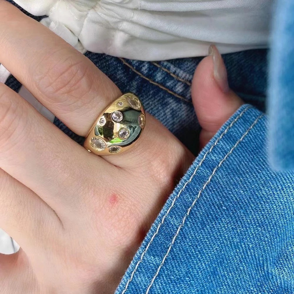 Chunky Gold Ring