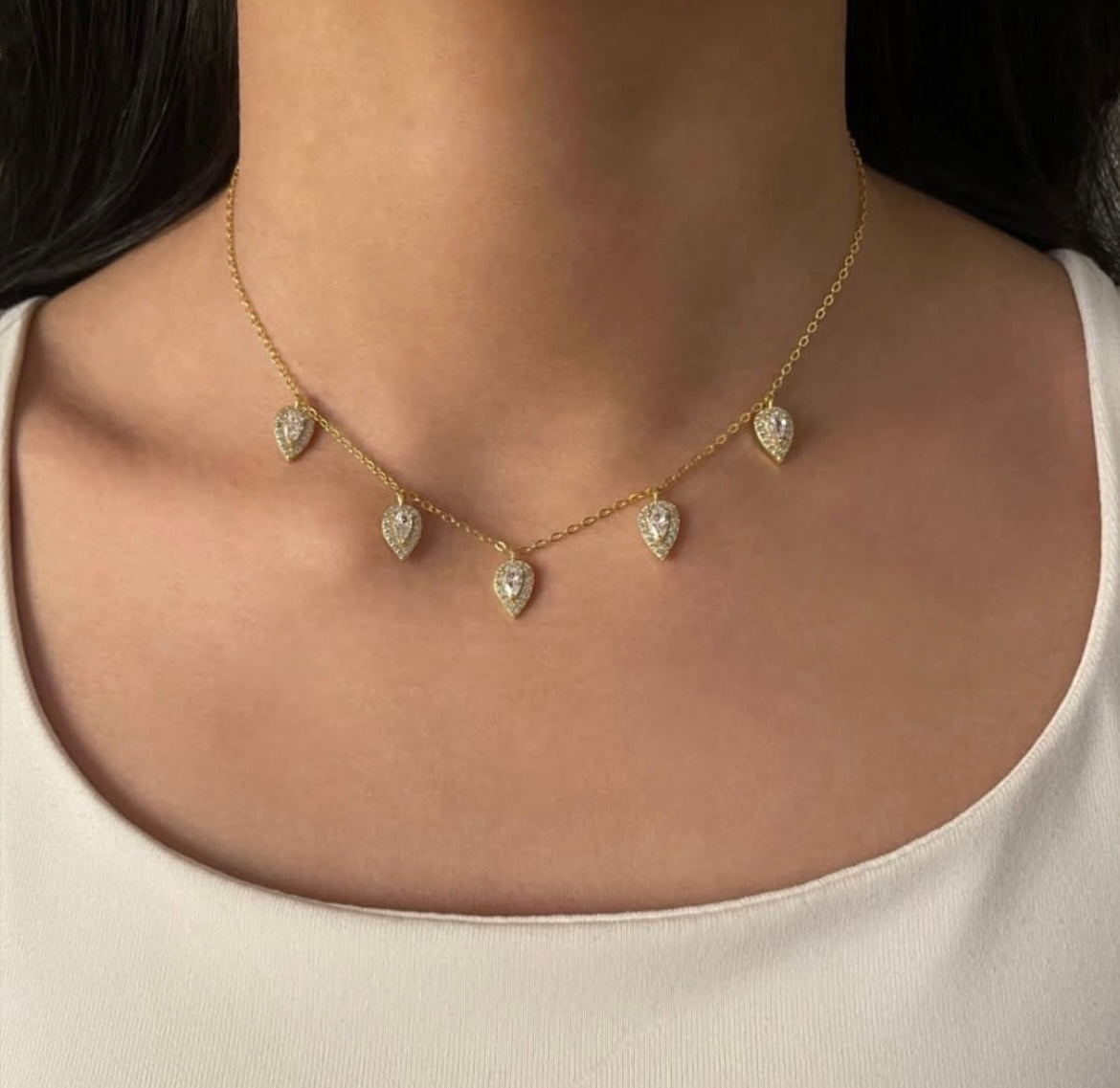 Tear Drop Choker