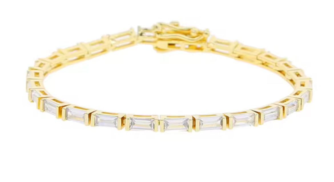 Shapes tennis bracelet ￼